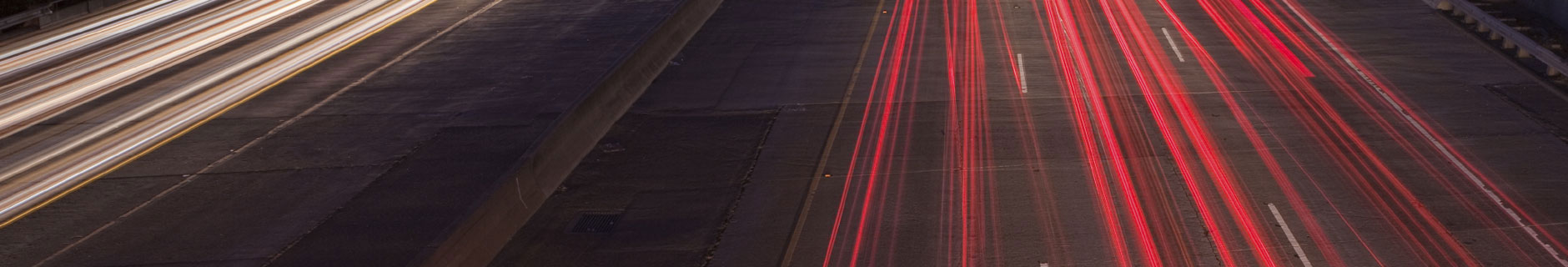 busy night traffic lights showing the fast pace of transportation